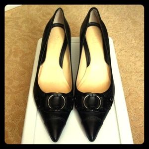 Reduced! Cole Haan black leather heels