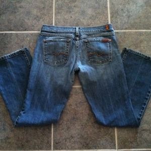 *RESERVED* 7 seven for all mankind, size 27