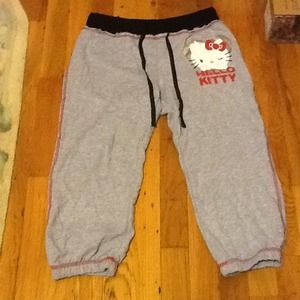 Hello kitty sweatpants.