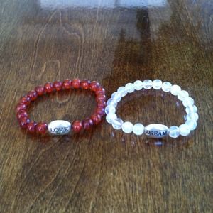 🔴SOLD🔴Dream and love bracelets