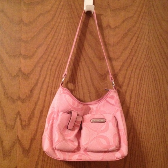 Pink Rosetti purse