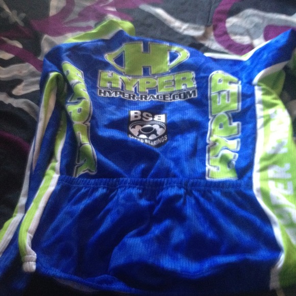 Speed Skating Jacket w/ back pockets. Zip up. - Picture 4 of 4