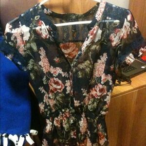 Floral blouse