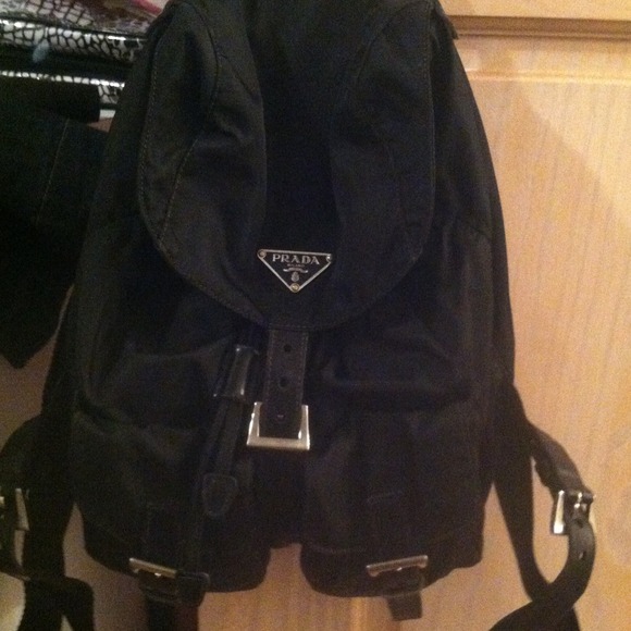 Authentic Prada back pack