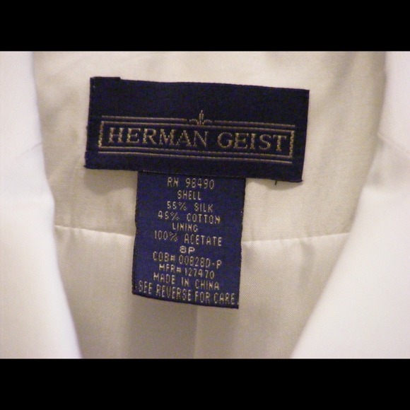 ****Bundled***Herman Geist Double Breasted size 8 - Picture 2 of 3