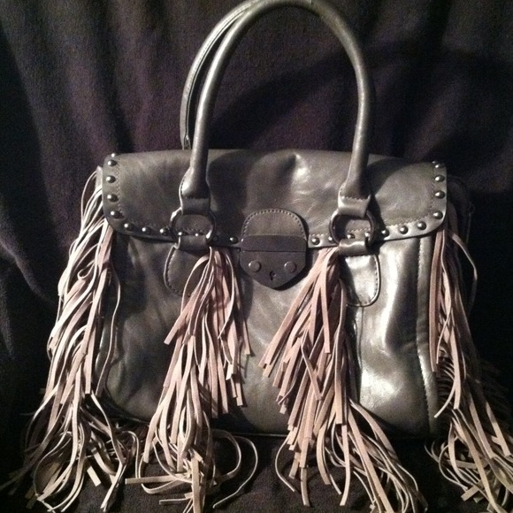 Grey purse