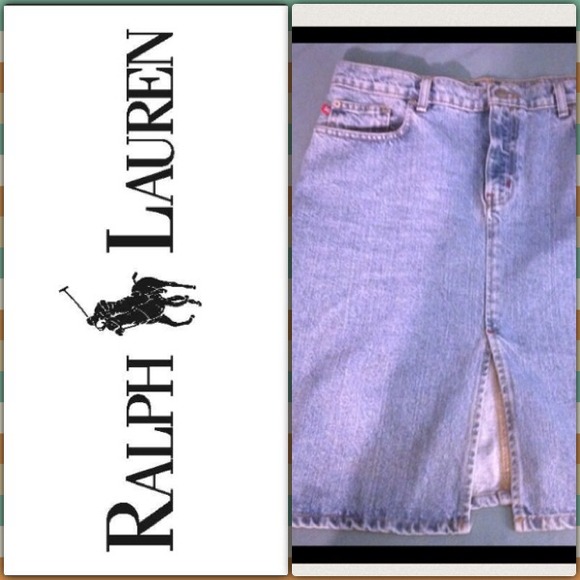 Ralph Lauren jean skirt