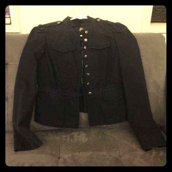 Navy blue loft blazer new with tags