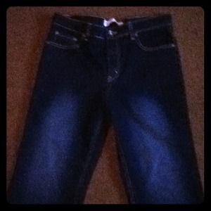 Black denim jeans size 6 1/2