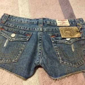 Denim cut offs