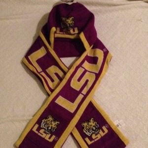 TWO LSU Hooded scarves, reserved for Shaunawisdom