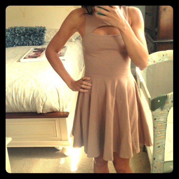 Tan Dress
