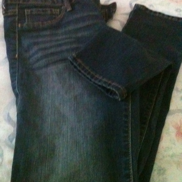 Denim leggings