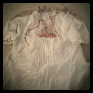 Reserved for @elizabeth85 Free people boho tunic