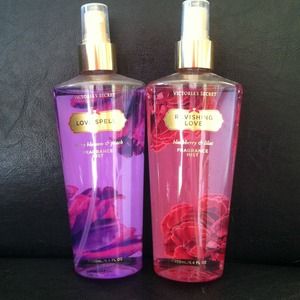 2 brand new VS body sprays