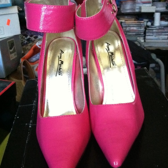 ππSOLD ON EBAYππ π NIB Fuchsia Pumps sz 7π - Picture 3 of 4