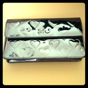 Marc by Marc Jacobs metallic clutch