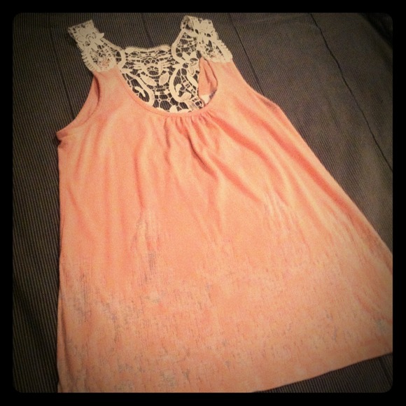 Peach tank top