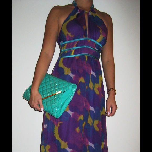 SOLD!  Beautiful maxi bebe dress!!