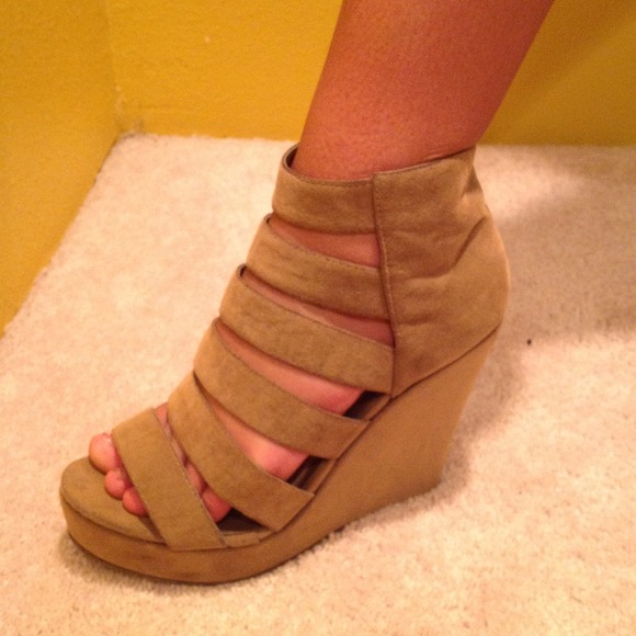 Beige Forever21 Wedge