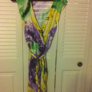 Reserved for @aliford.Multi color tie dye jumpsuit