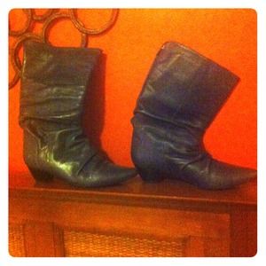 Blue Aldo boots