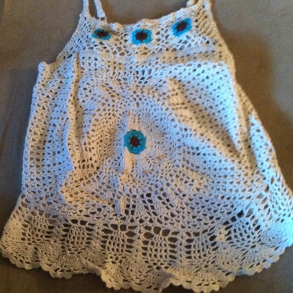 Vintage crochet tank