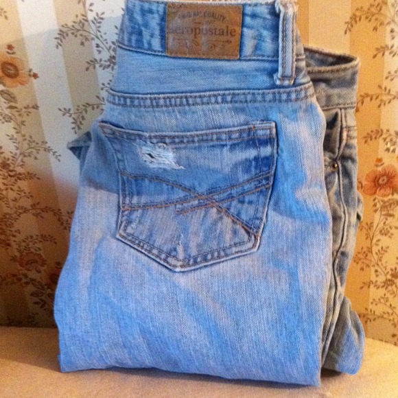 Destroyed Aeropostale bootcut