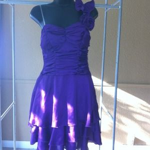 One Shoulder Party Dress