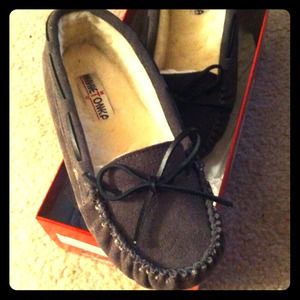 Minnetonka moccasin grey.