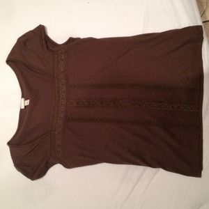 Brown Merona shirt