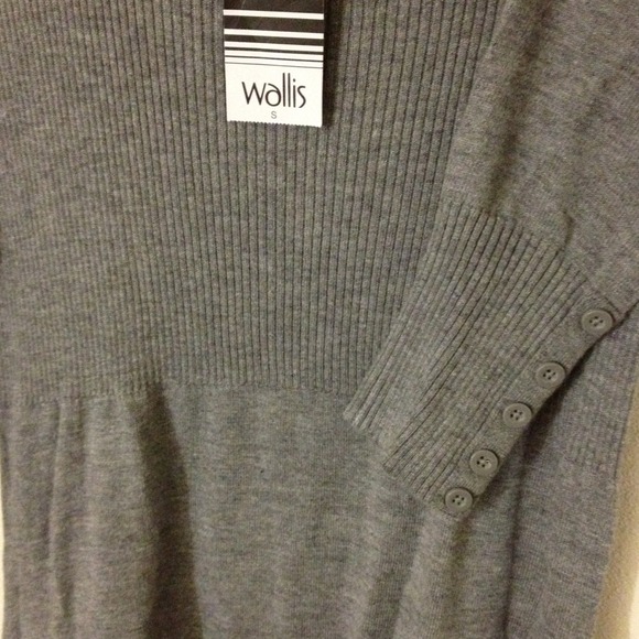 Grey sweater dress *nwt* - Picture 2 of 4