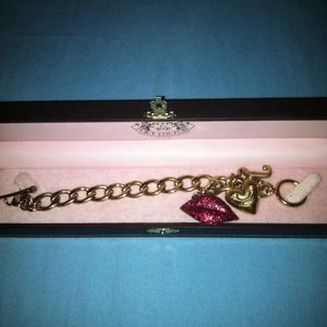 Juicy couture charm bracelet