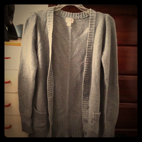 Cable Knit Cardigan.