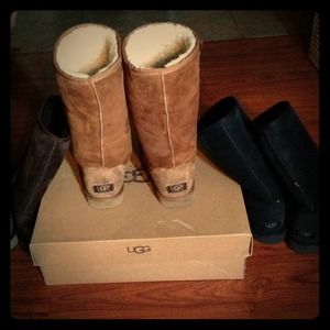 💢Reserved cookie Tall classic UGGS chestnut color