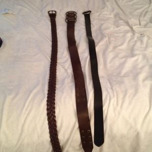 Leather belt bundle