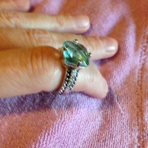 Silver ring  size 6**reserved***