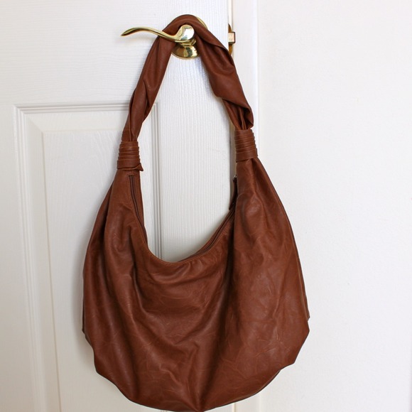 Faux leather bag