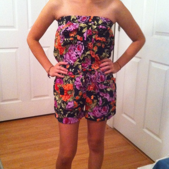 Floral Romper