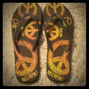 Billabong flip flops. NEVER worn