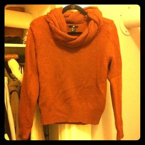 REDUCED: H&M burnt orange sweater