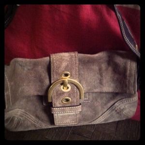 Authentic Coach Corduroy handbag (sm)