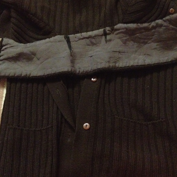 ๐ฅ๐ฅ๐ฅ Vtg Express Faux Fur Long Sleeve Cardigan - Picture 4 of 4