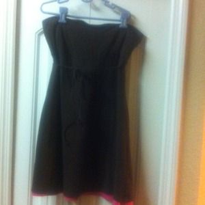 Strapless dress