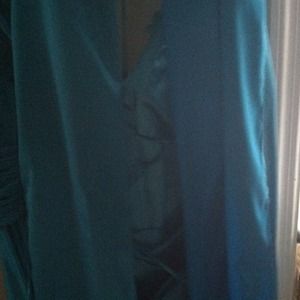 Evening gown w/ scarf