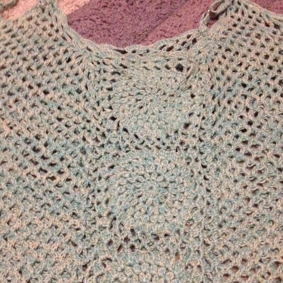 ⛔Reserved Bundle: Crochet tank, Ed hardy, skull t