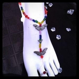 Barefoot Sandal👣Foot Jewelry👣Slave bracelet