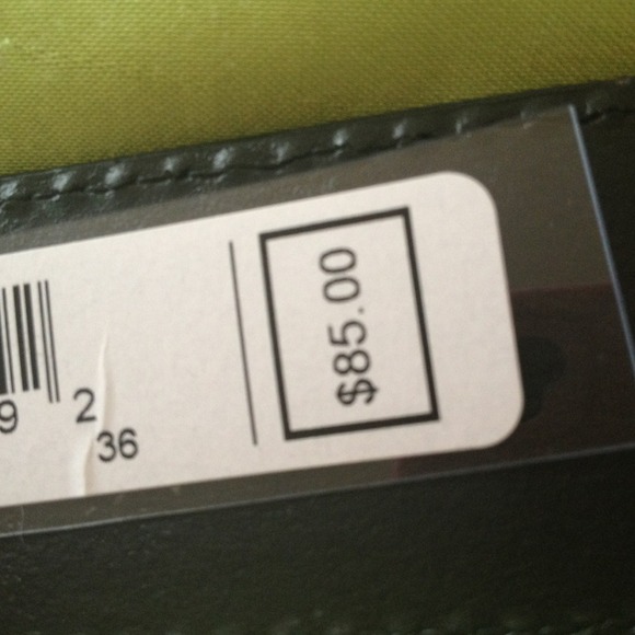 Amazon.com: Michael Kors Mens Gunmetal MK Logo Belt Black  NWT MK Belt! MENS Size 36!