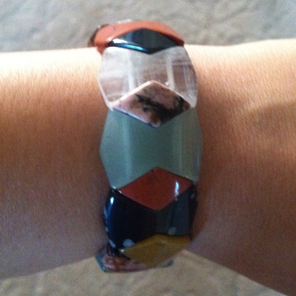 Accessories - RESERVED!! Barely worn gemstone bracelet!