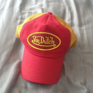 Von Dutch Mesh Back Hat